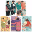 Book cover of Heartstopper Volumes 1-5 by Alice Oseman – Complete Paperback Set