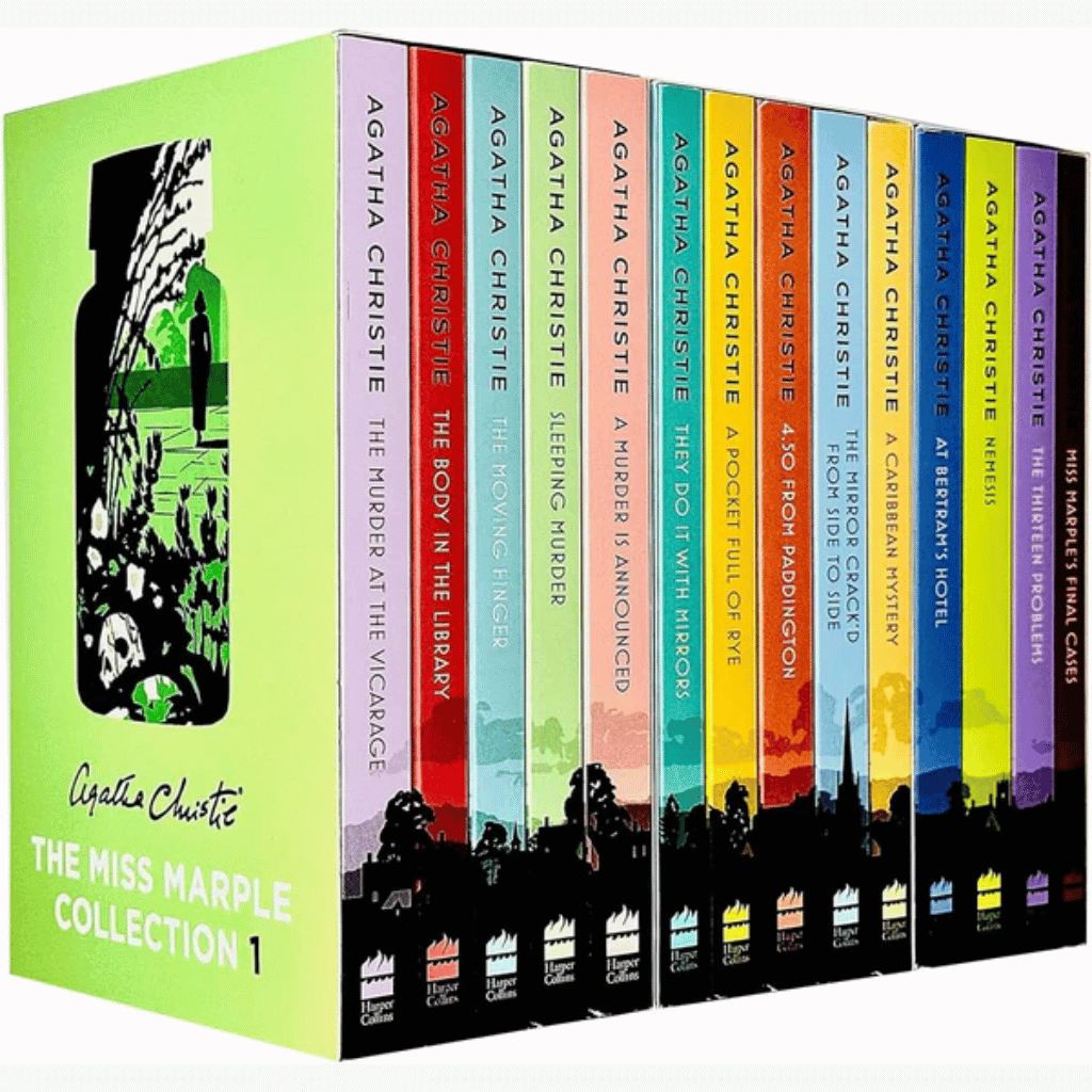 Book cover of Miss Marple Complete Mysteries – 14-Book Collection by Agatha Christie