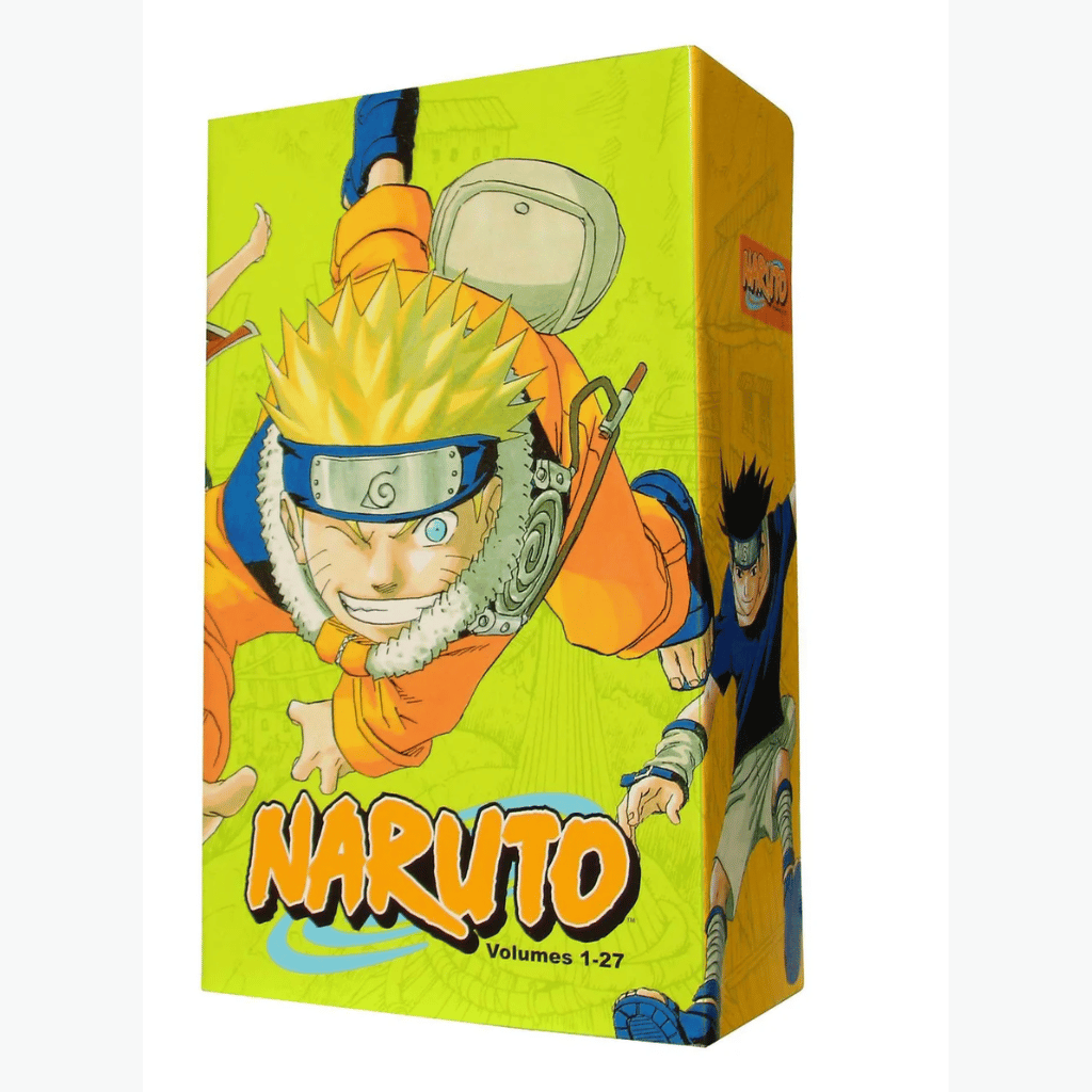 Book cover of Naruto Box Set 1 — Volumes 1-27 Manga Collection (Paperback)