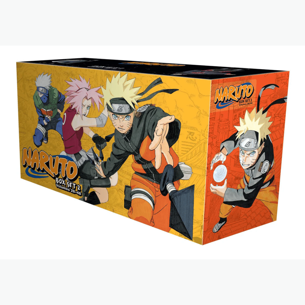 Book cover of Naruto Box Set 2 (Volumes 28-48) – Complete Manga Collection