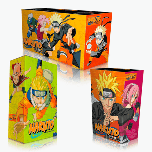 Book cover of Naruto Complete Manga Box Sets 1-3 by Masashi Kishimoto – PCPL Book