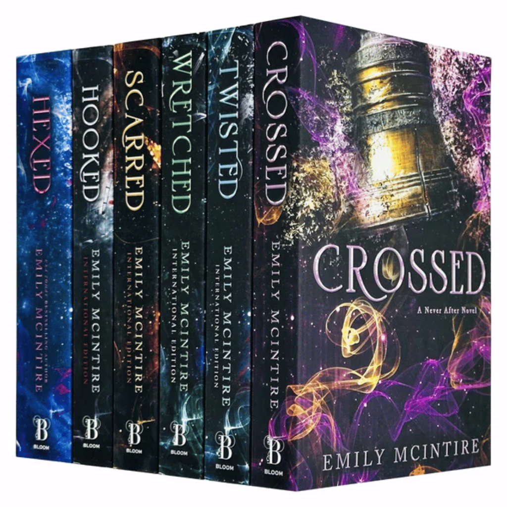 Book cover of Never After Series by Emily McIntire – Complete 6-Book Set