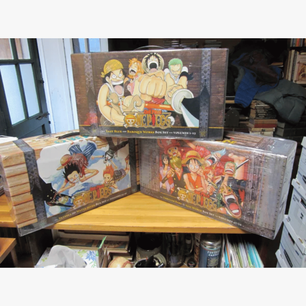 Book cover of One Piece Manga Box Set Collection: Volumes 1–70 (Box Sets 1, 2 &