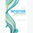 Book cover of Intuitive Biostatistics – Nonmathematical Guide to Stats Thinking