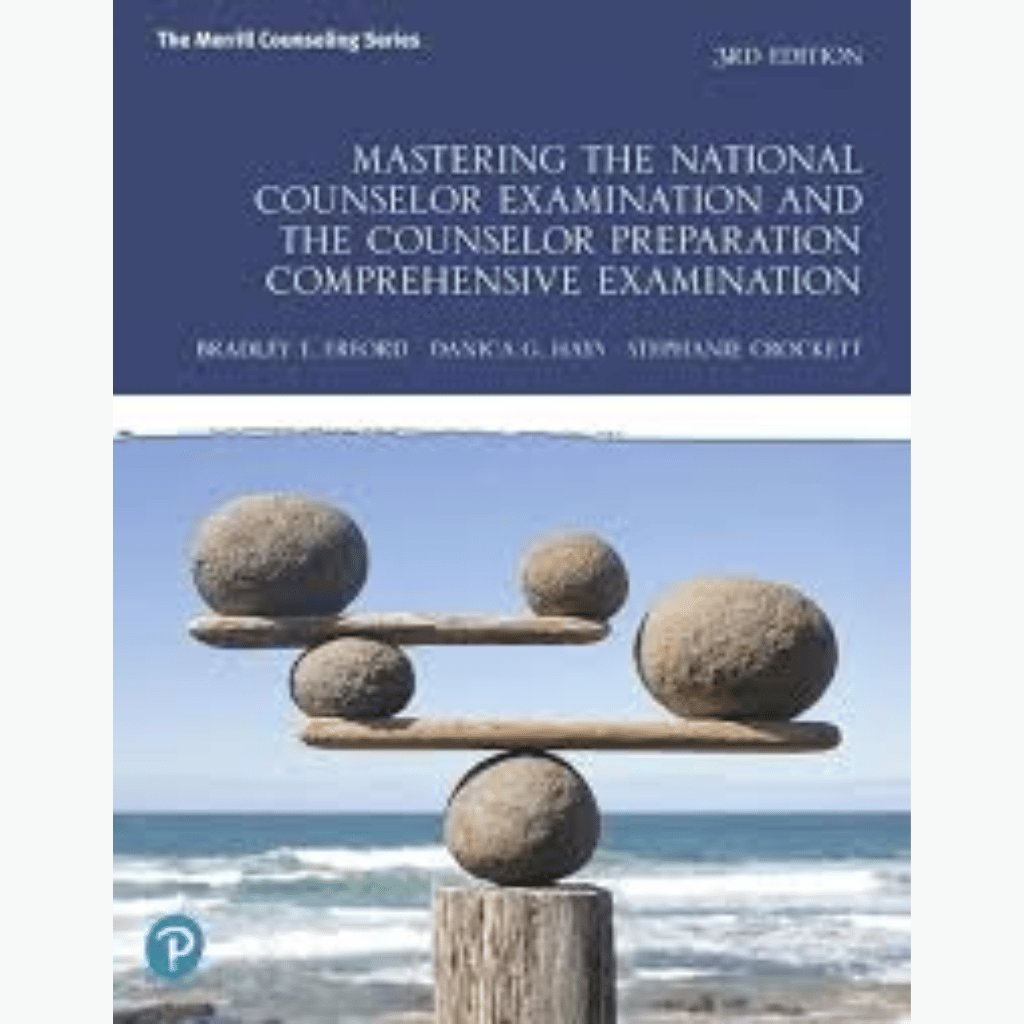 Book cover of Mastering the National Counselor Exam (3rd Ed) – NCE & CPCE Study