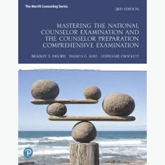 Book cover of Mastering the National Counselor Exam (3rd Ed) – NCE & CPCE Study
