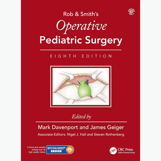 Book cover of Operative Pediatric Surgery 8th Edition – Comprehensive Pediatric