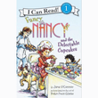 Book cover of Fancy Nancy and the Delectable Cupcakes — Paperback Book