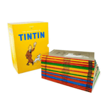 Book cover of The Adventures of Tintin – 23-Book Paperback Box Set | PCPL