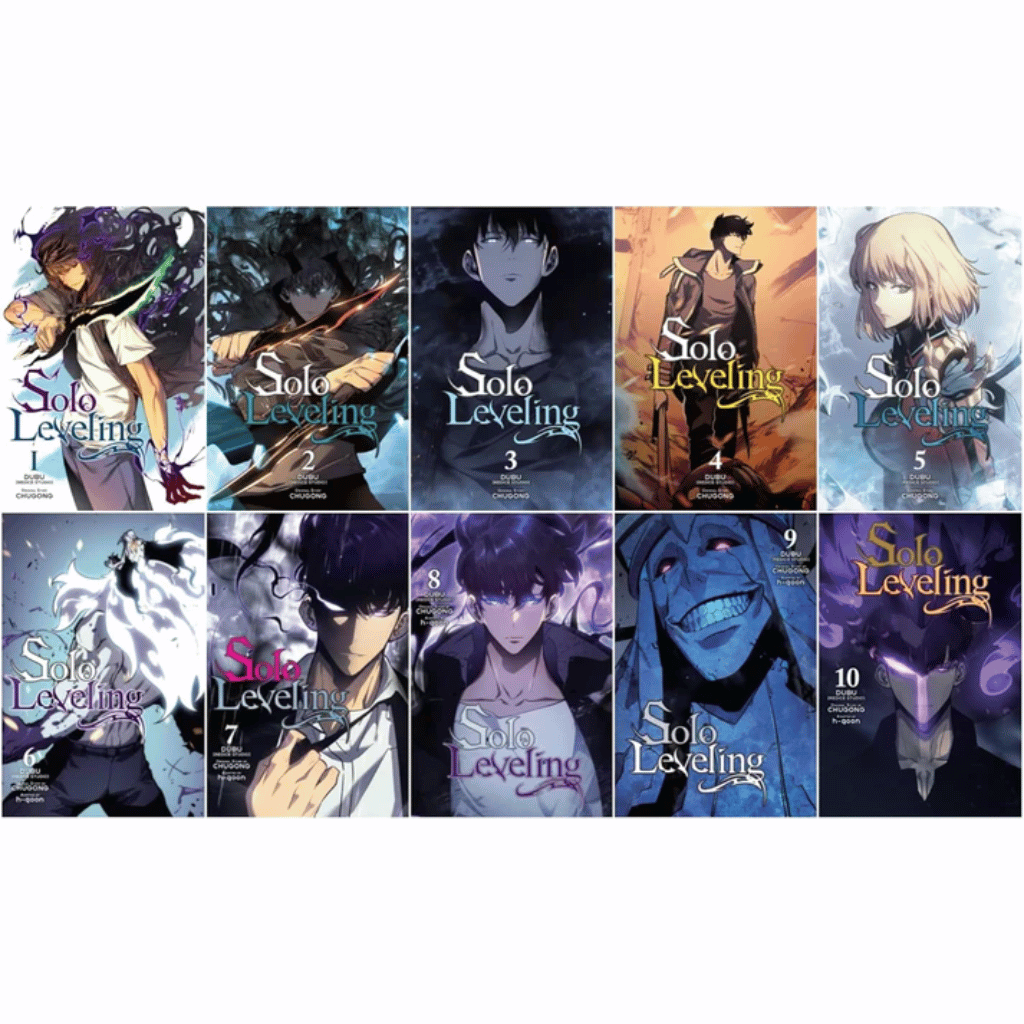 Book cover of Solo Leveling Manga Series Vol. 1–10 Collection
