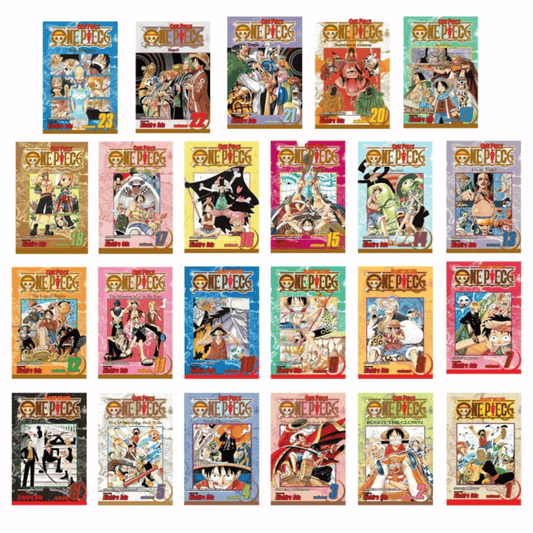 Book cover of One Piece Manga Vol. 1–23 Set – East Blue to Alabasta Saga 📚