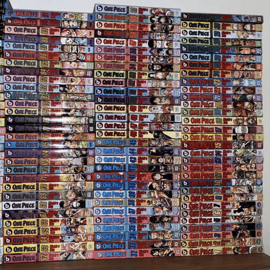 Book cover of One Piece Manga Volumes 1–90 Full Set + Free Wall Poster 🎁