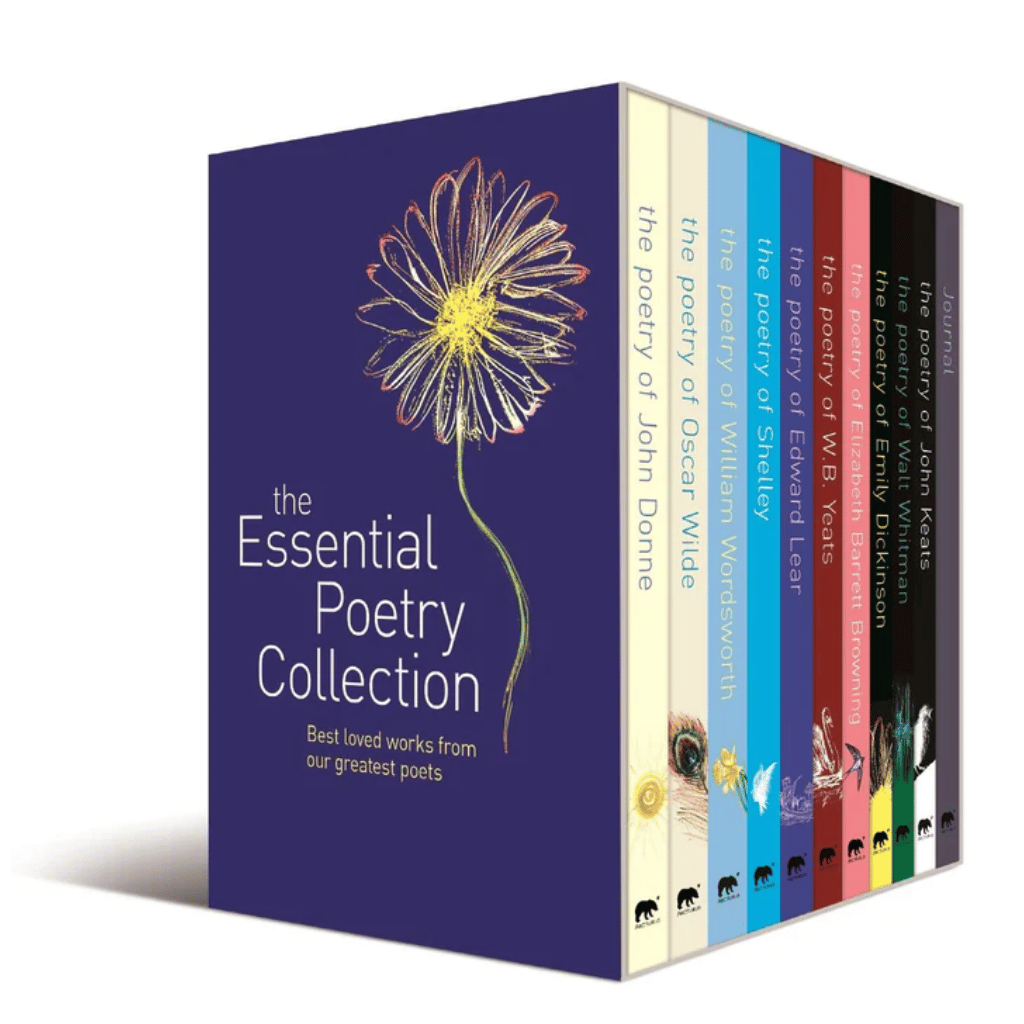 Book cover of The Essential Poetry Collection Box Set — Classic Poems Anthology