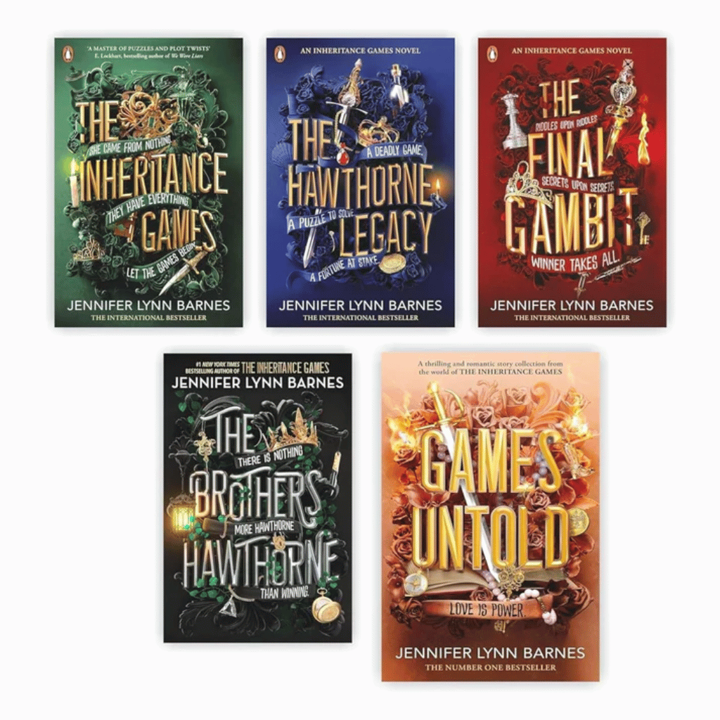 Book cover of The Inheritance Games – Complete 5-Book Set by Jennifer Lynn Barnes