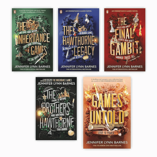 Book cover of The Inheritance Games – Complete 5-Book Set by Jennifer Lynn Barnes