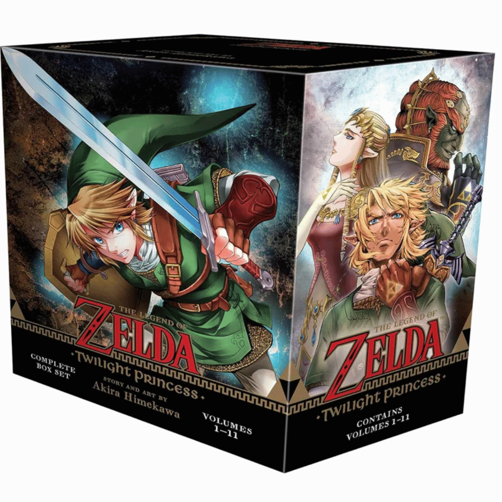 Book cover of The Legend of Zelda: Twilight Princess — Complete Box Set Vol 1-12