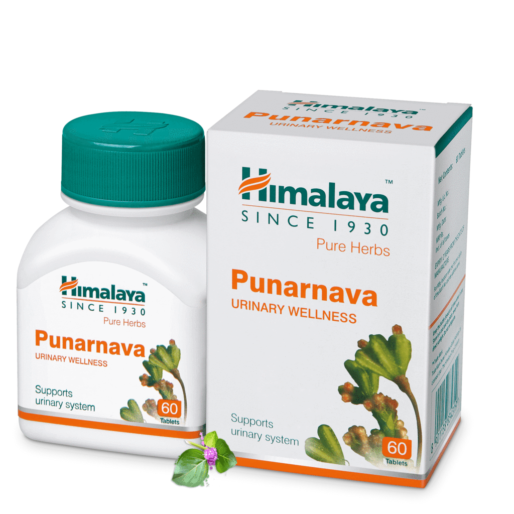 Himalaya Pure Herbs Punarnava Urinary Wellness - 60tabs image 1
