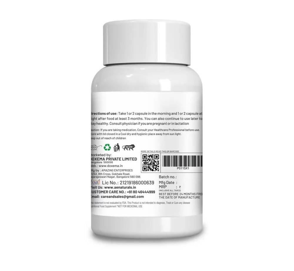 Ae Naturals Tulsi Extract Capsules - 60 Capsules image 2