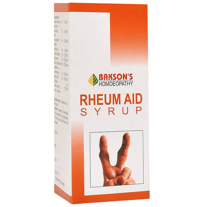 Bakson's Homeopathy Rheum Aid Syrup image 1