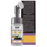 Wow Skin Science Charcoal Foaming Face Wash - 100 ml image 2