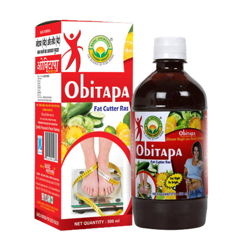 Basic Ayurveda Obitapa Fat Cutter Ras - 500 ml image 1