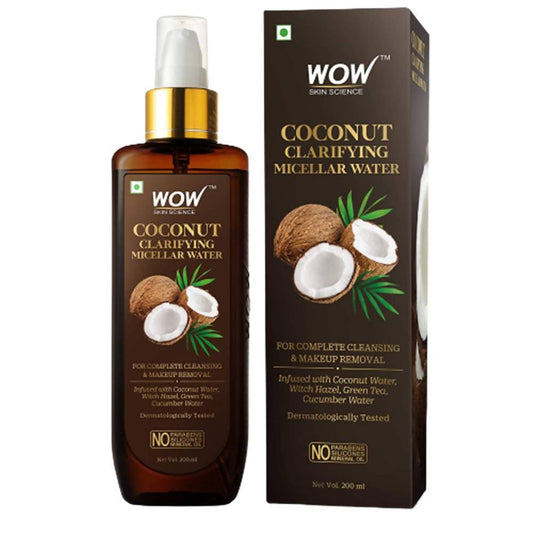 Wow Skin Science Coconut Clarifying Micellar Water - 200 ml image 1
