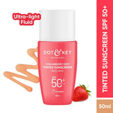 Dot & Key Strawberry Dew Tinted Sunscreen - 03 Sand - 50 ml image 2