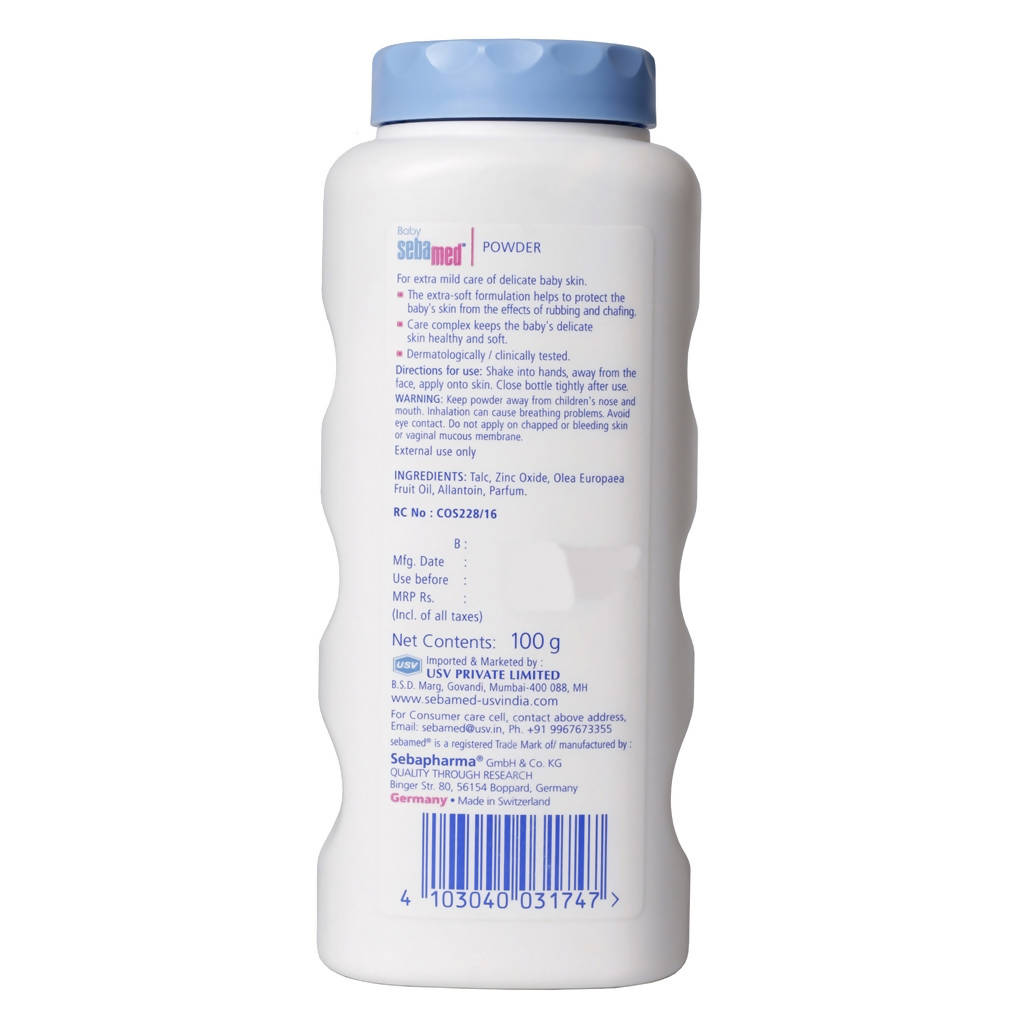 Sebamed Baby Powder with Olive Oil image 2