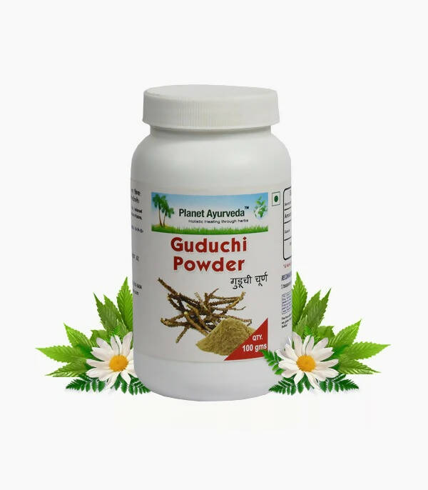Planet Ayurveda Guduchi Powder - 100g - Immune & Skin Health Support image 1