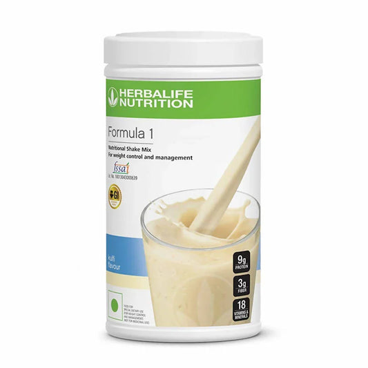 Herbalife Nutrition Formula 1 Nutritional Shake Mix Kulfi Flavour - 500gm image 1
