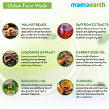 Mamaearth Ubtan Face Wash For Tan Removal -100 ml - Pack of 1 image 7
