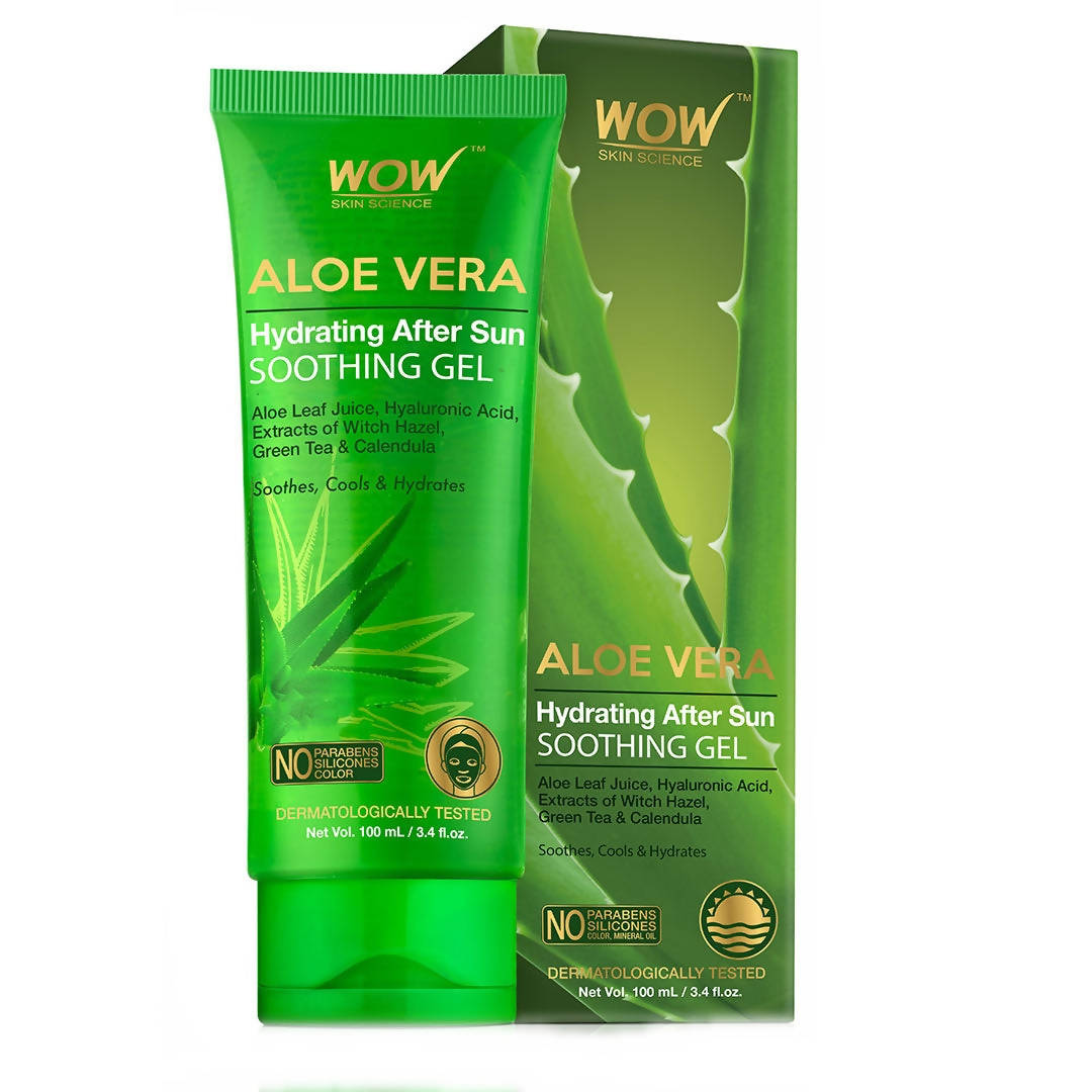 Wow Skin Science Aloe Vera Hydrating After Sun Soothing Gel - 100 ml image 1