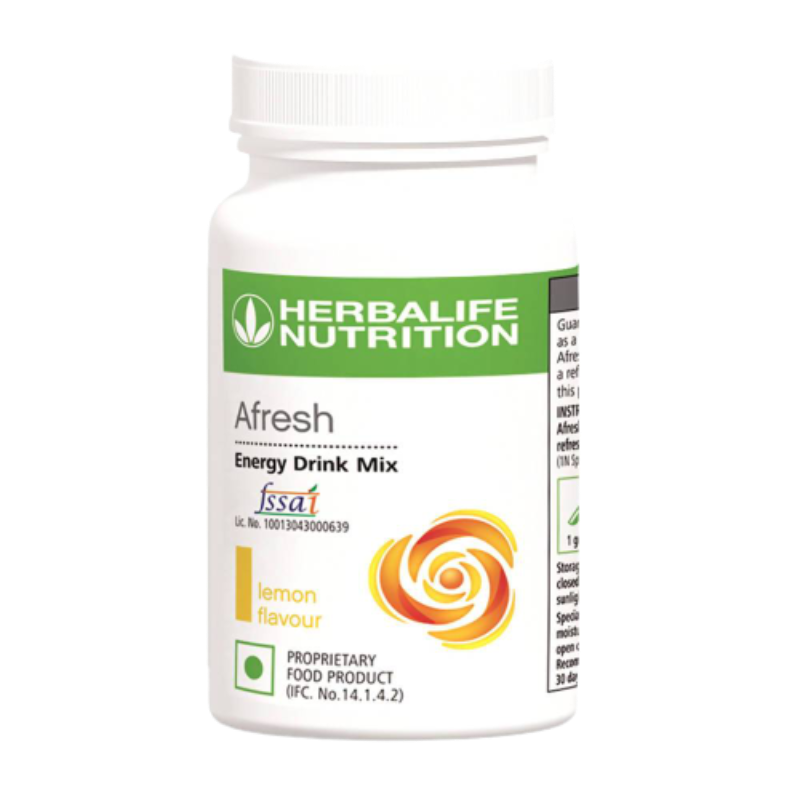 Herbalife Afresh Energy Drink- Lemon 50 gm - Lemon image 1