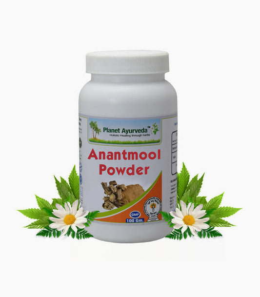 Planet Ayurveda Anantmool Powder – 100g | Natural Skin & Oral Health Support image 1