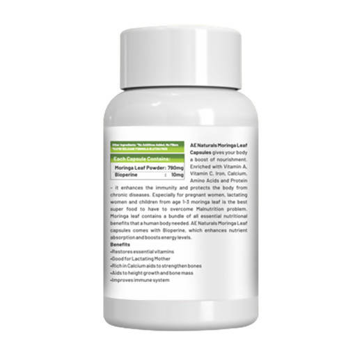 Ae Naturals Moringa Leaf Capsules image 4
