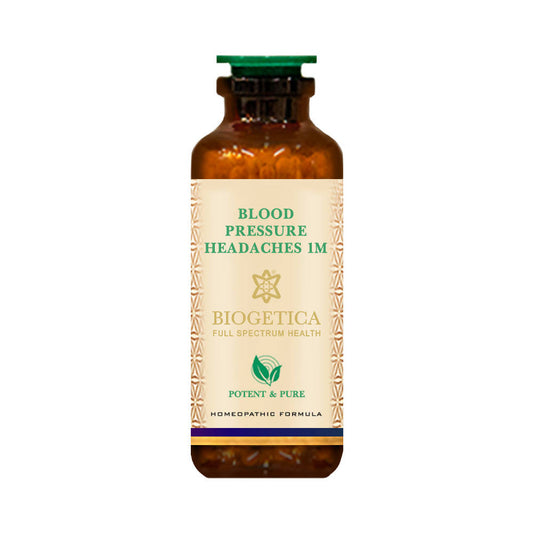 Biogetica Homeopathy Blood Pressure Headaches 1M image 1
