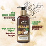 Wow Skin Science Coconut Milk Hair Conditioner-300 ml image 4