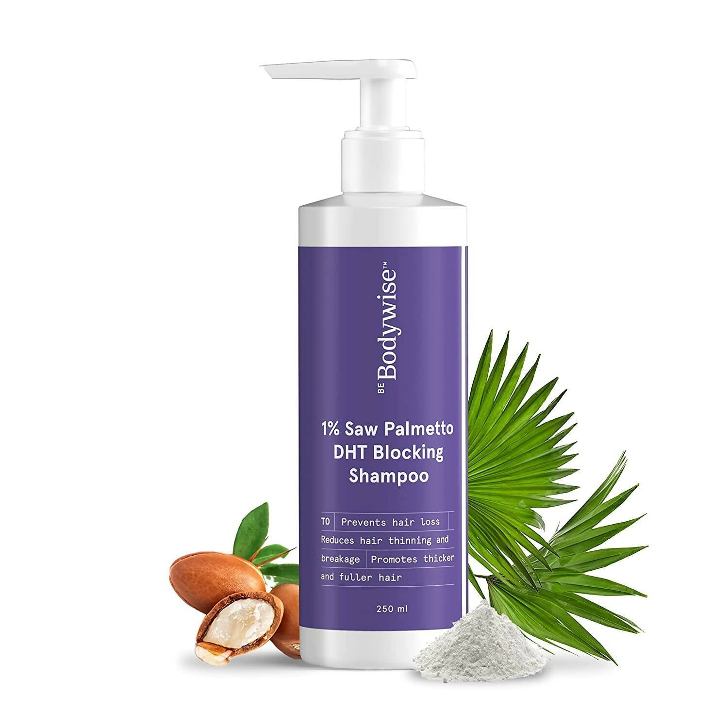 BeBodywise 1% Saw Palmetto DHT Blocking Shampoo image 1