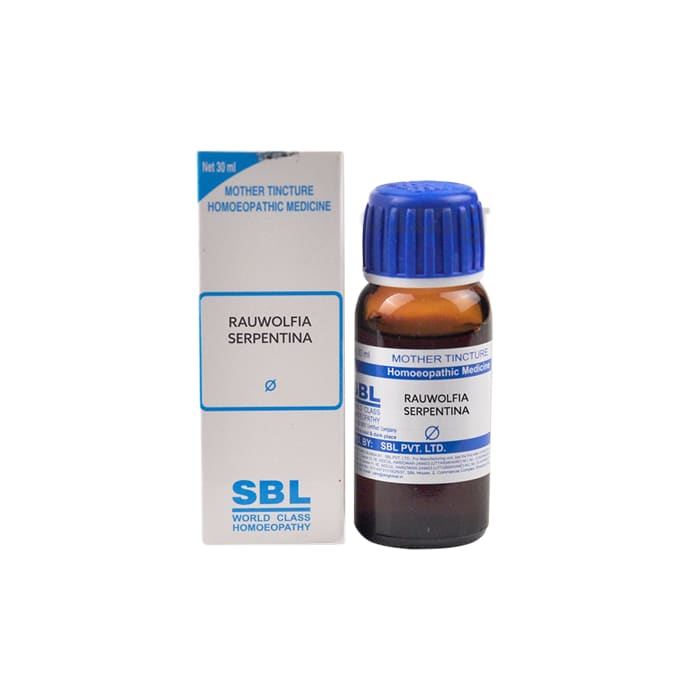 SBL Homeopathy Rauwolfia Serpentina Mother Tincture Q. image 2