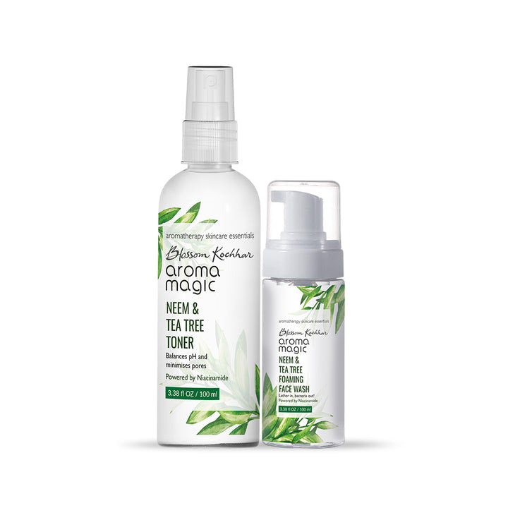 Blossom Kochhar Aroma Magic Anti Pimple Foam Face Wash & Toner Combo - 200 ml image 1