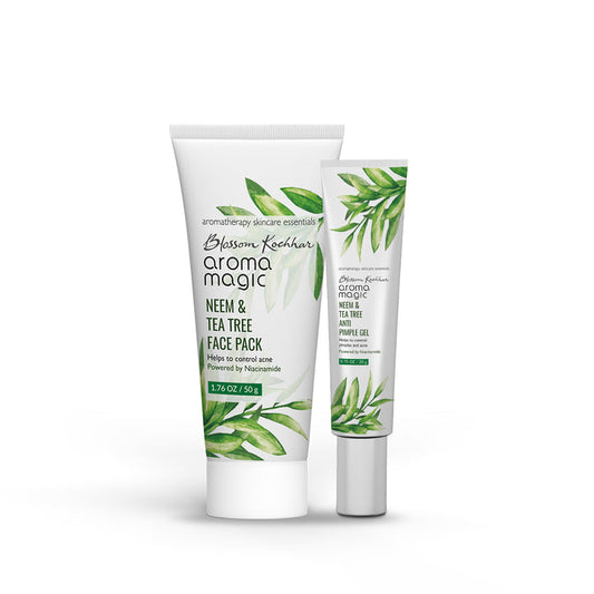 Blossom Kochhar Aroma Magic Anti Pimple Face Pack & Gel Combo image 1