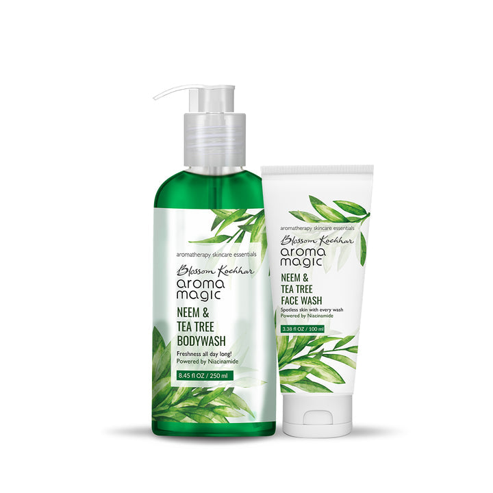 Blossom Kochhar Aroma Magic Anti Pimple Body Wash & Face Wash Combo image 1
