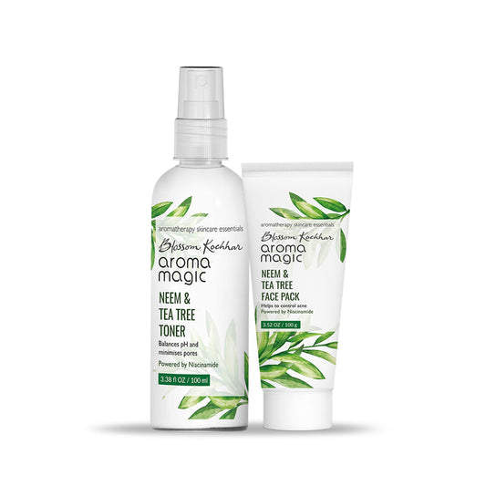 Blossom Kochhar Aroma Magic Anti Pimple Face Pack & Toner Combo image 1