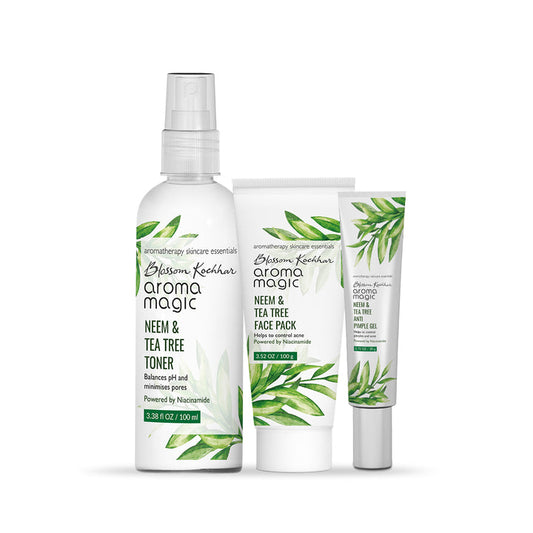 Blossom Kochhar Aroma Magic Anti Pimple Face Pack Toner & Gel Combo image 1