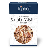 Triphal Salab Mishri Powder – Salam Misri Churn – Orchis Latifolia image 1