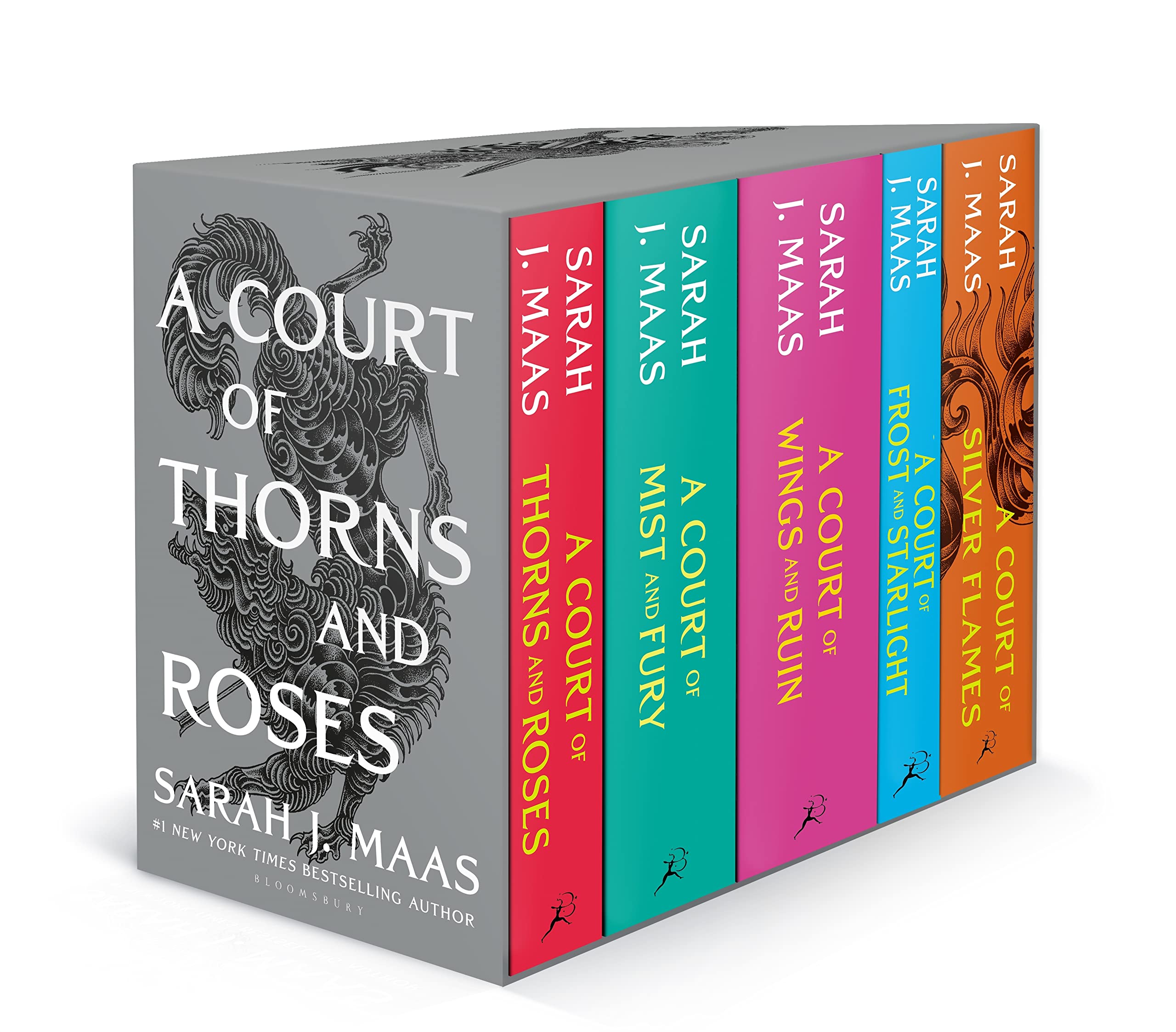Book cover of A Court of Thorns and Roses Paperback Box Set (5 books) (A Court