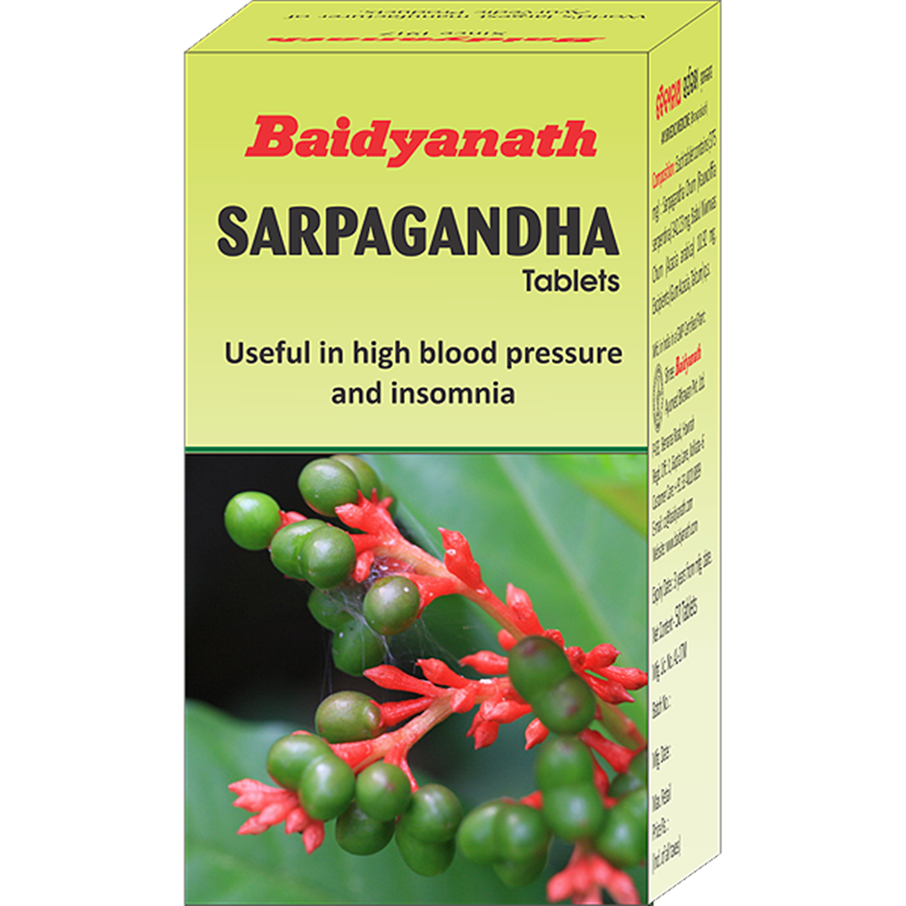 Baidyanath Sarpagandha Tablets image 1
