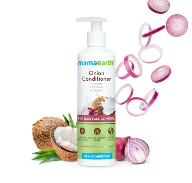 Mamaearth Onion Conditioner for Hair Fall Control image 1