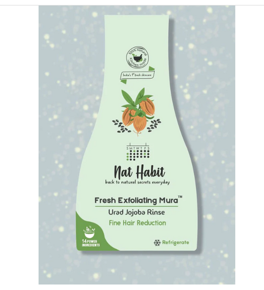 Nat Habit Urad Jojoba Exfoliating Mura image 1