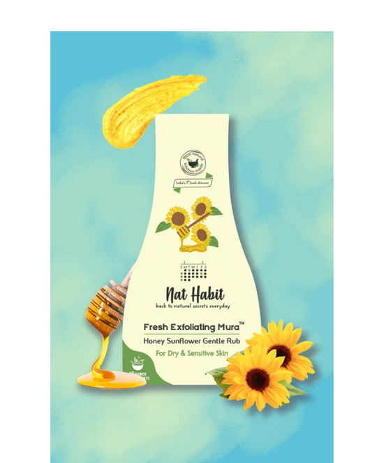 Nat Habit Honey Sunflower Exfoliating Mura image 1